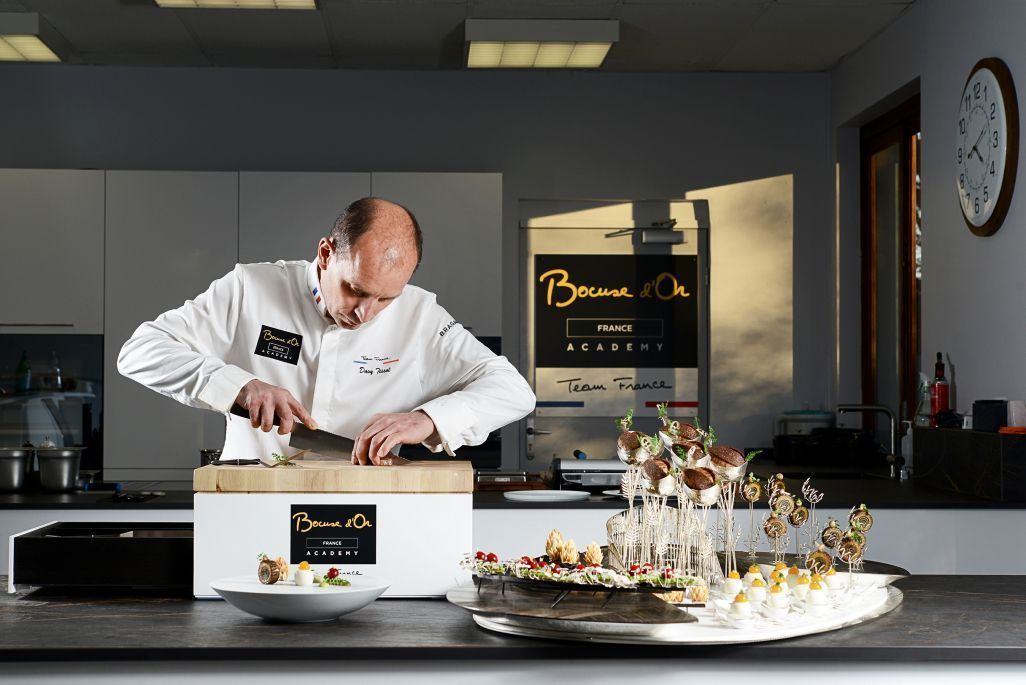 Xavier Salerio : Plateau pour le concours du Bocuse d'Or Europe