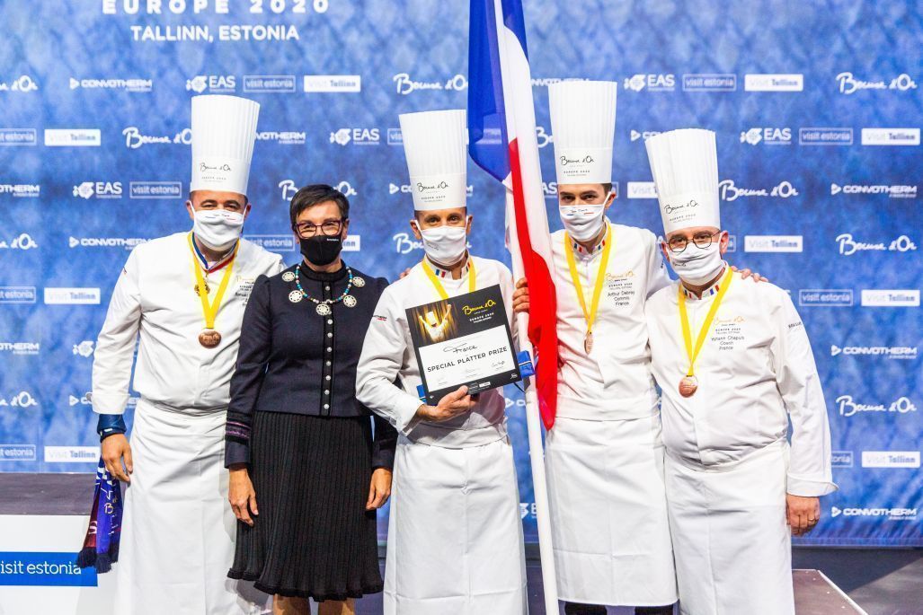 Xavier Salerio : Plateau pour le concours du Bocuse d'Or Europe